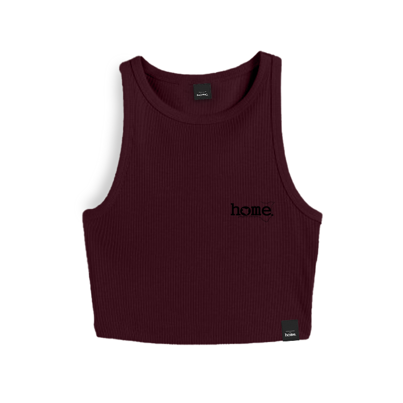 Racer Vest Top- Maroon