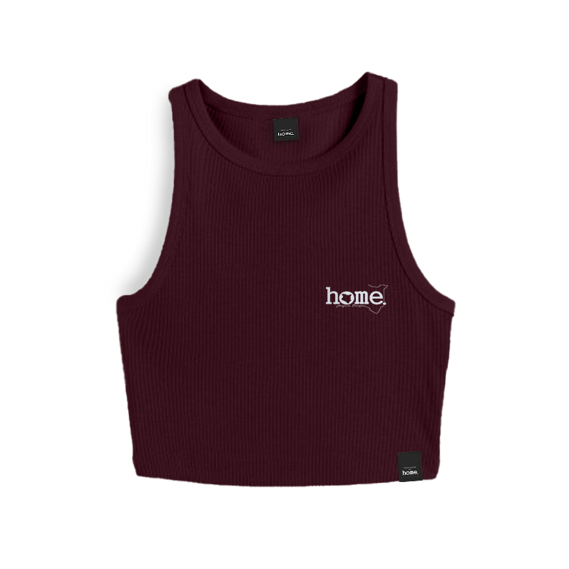 Racer Vest Top- Maroon