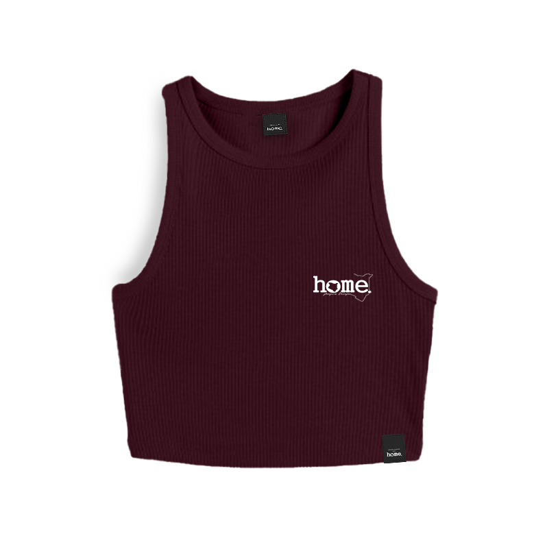 Racer Vest Top- Maroon