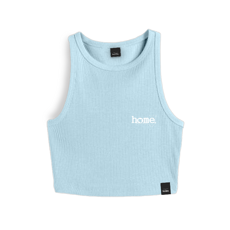 Racer Vest Top- Sky Blue