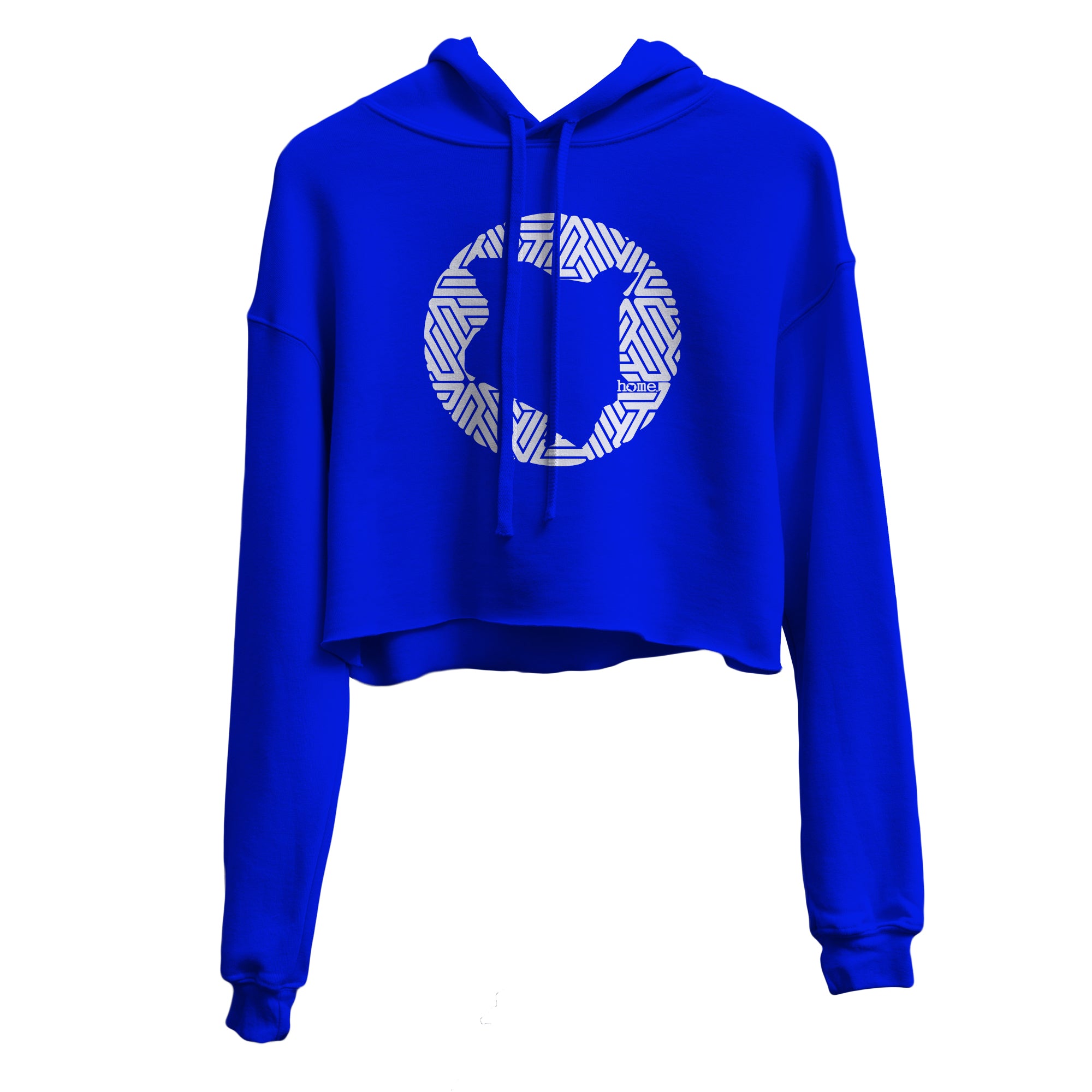 Cropped Hoodie - Royal Blue (Heavy Fabric)