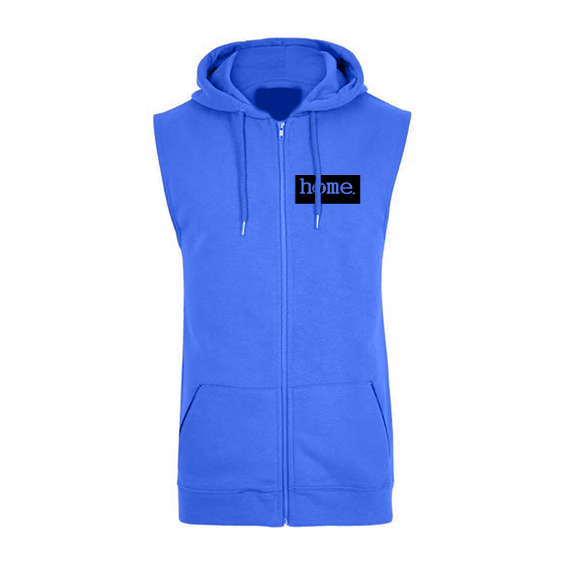 Sleeveless Hoodie  - Royal Blue (Heavy Fabric)
