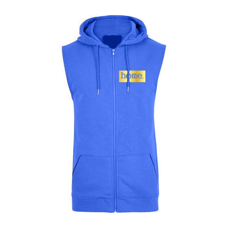 Sleeveless Hoodie  - Royal Blue (Heavy Fabric)