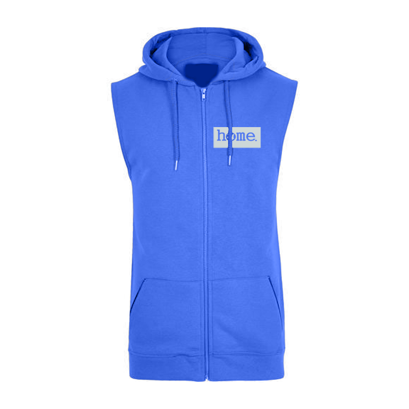 Sleeveless Hoodie  - Royal Blue (Heavy Fabric)