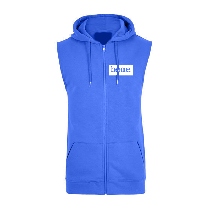 Sleeveless Hoodie  - Royal Blue (Heavy Fabric)