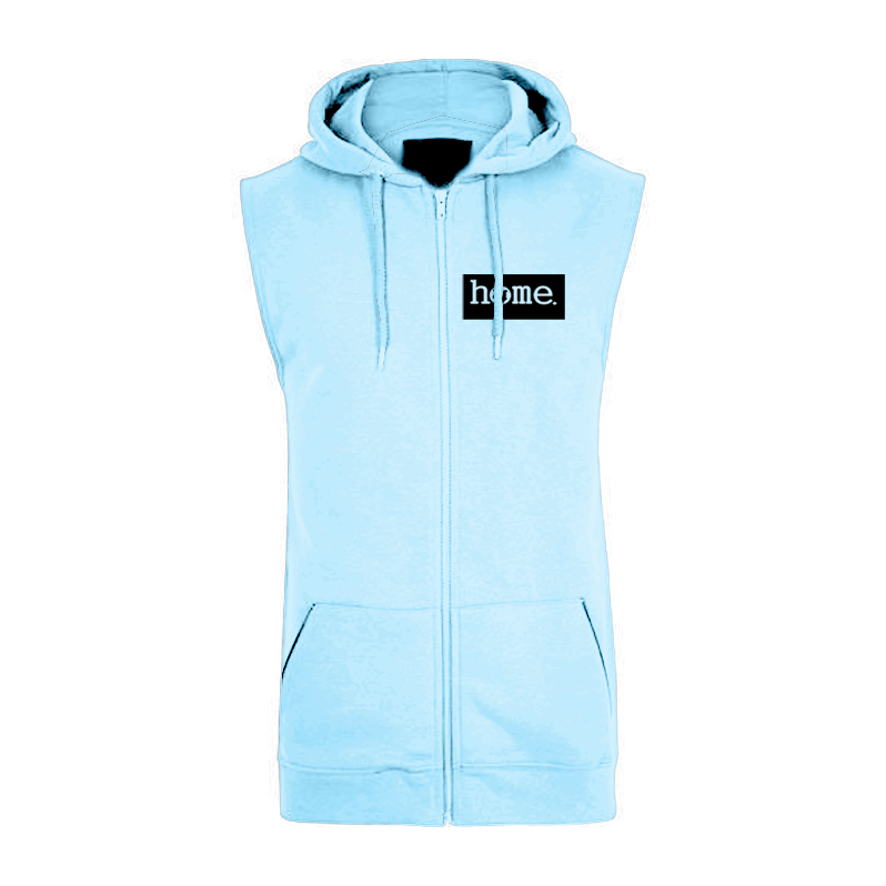 Sleeveless Hoodie  - Sky Blue (Heavy Fabric)