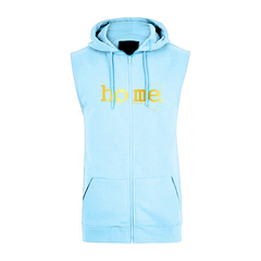 Sleeveless Hoodie  - Sky Blue (Heavy Fabric)