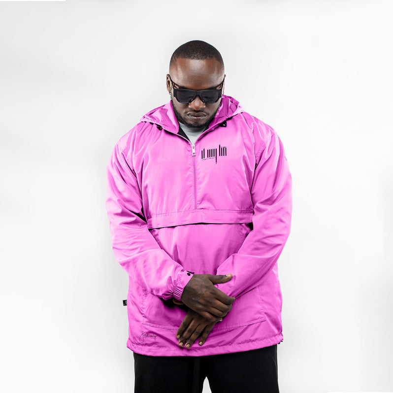 Thee O.G. Jacket (Fuchsia color) from home_254 X JBlessing- 2XL size- Front view