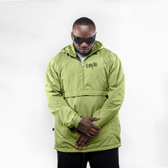 Thee O.G. Jacket (Olive Green color) from home_254 X JBlessing- 2XL size- Front view