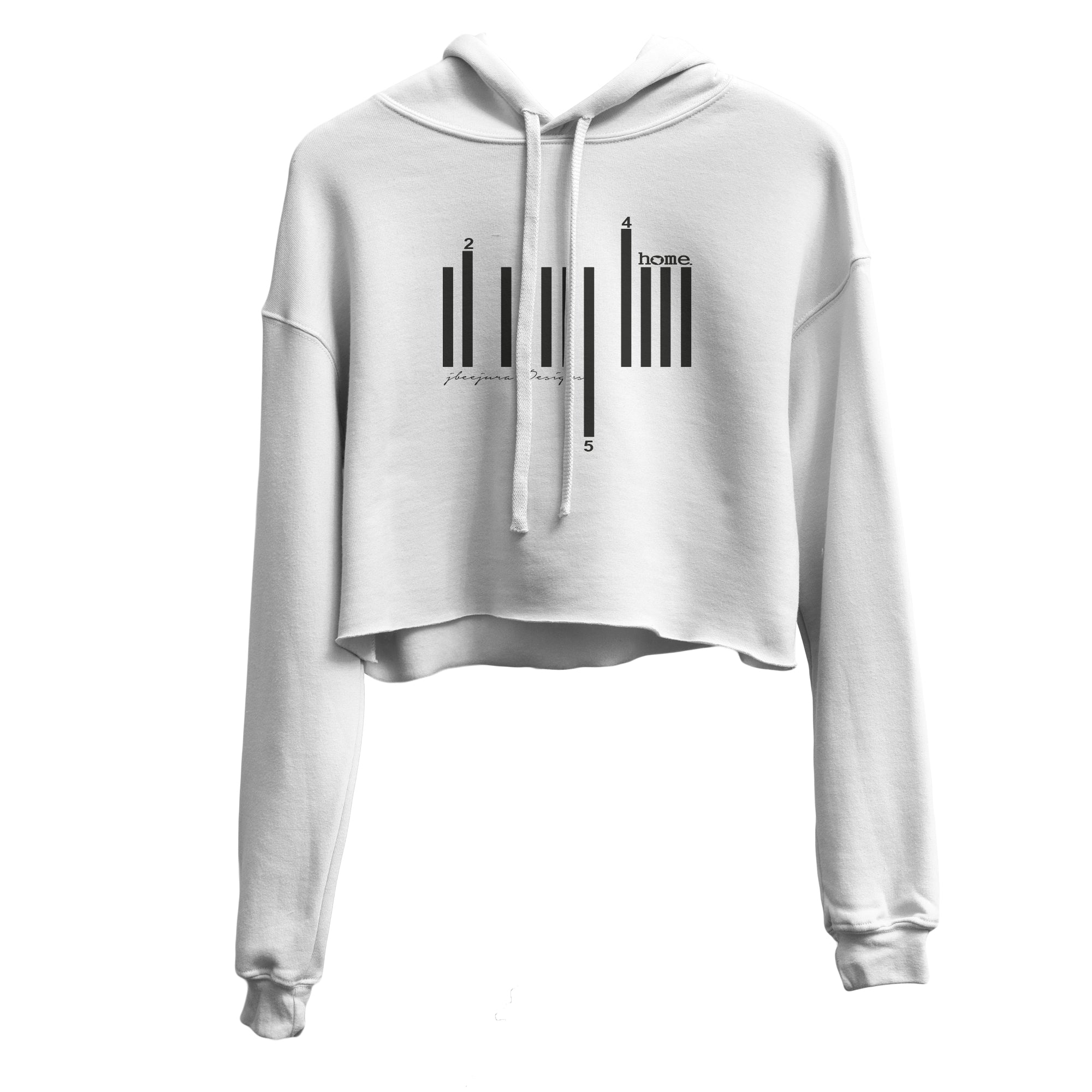 Cropped Hoodie - White (Heavy Fabric)