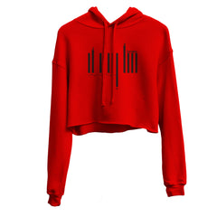Cropped Hoodie - Red (Heavy Fabric)