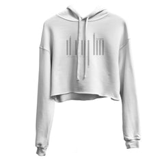 Cropped Hoodie - White (Heavy Fabric)