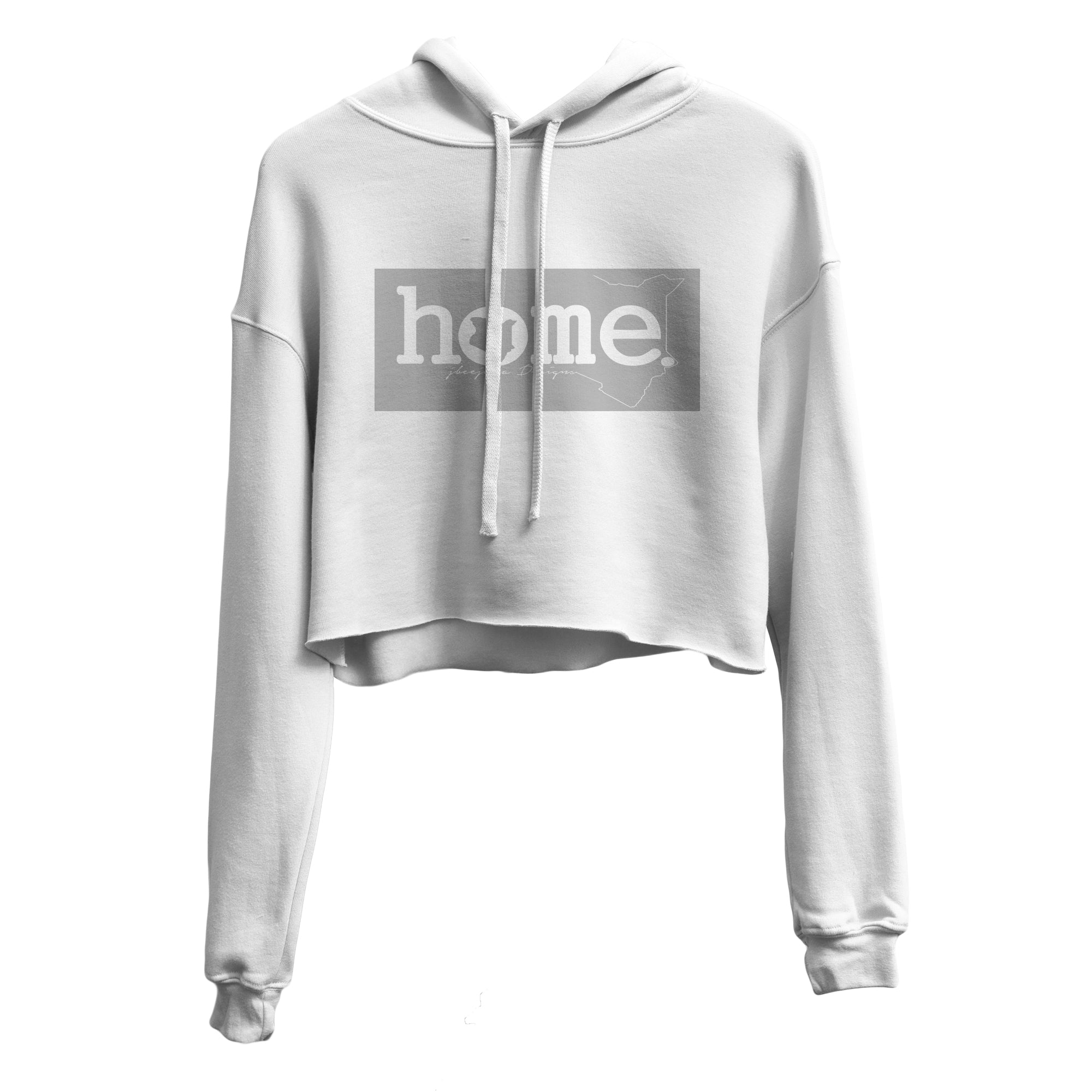 Cropped Hoodie - White (Heavy Fabric)