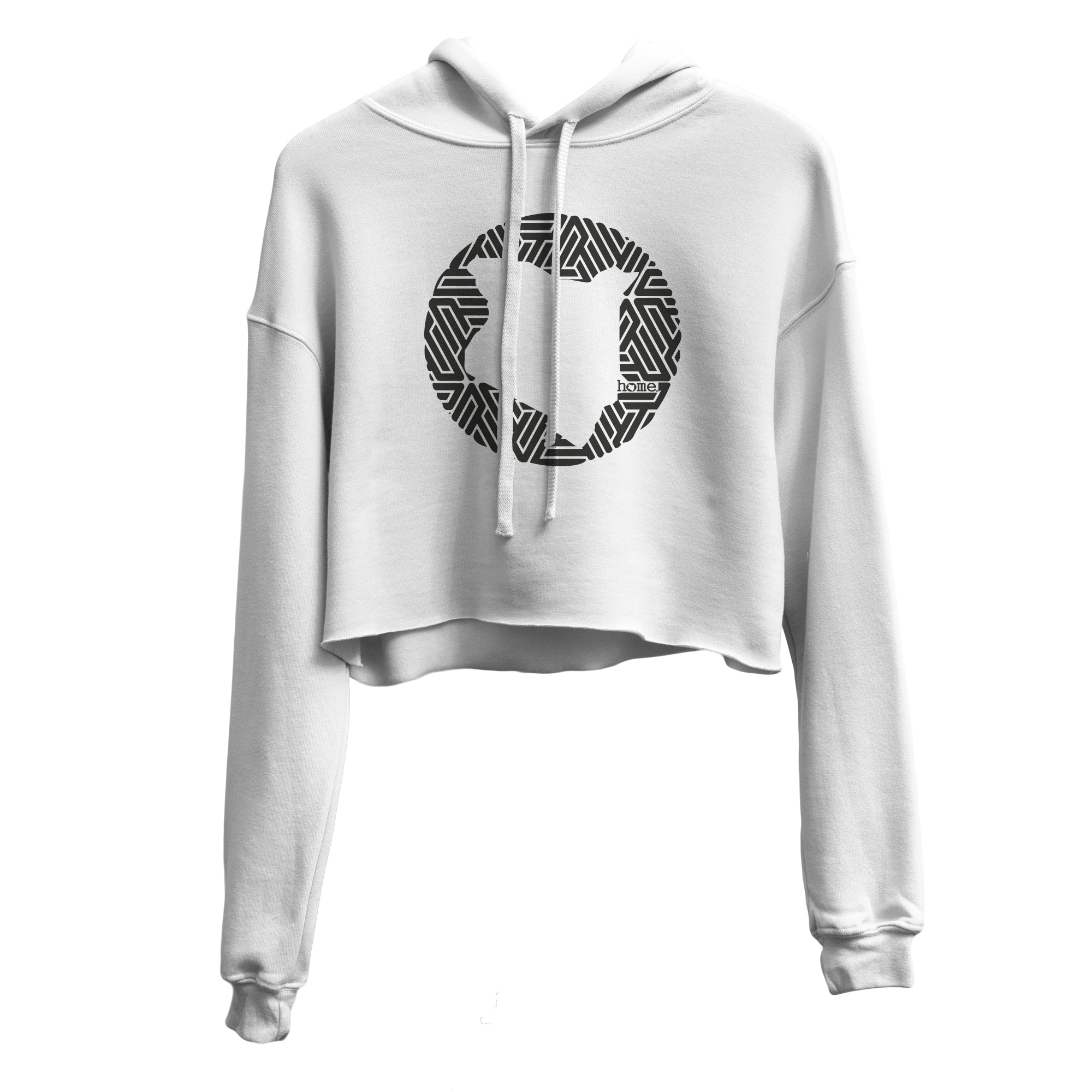 Cropped Hoodie - White (Heavy Fabric)