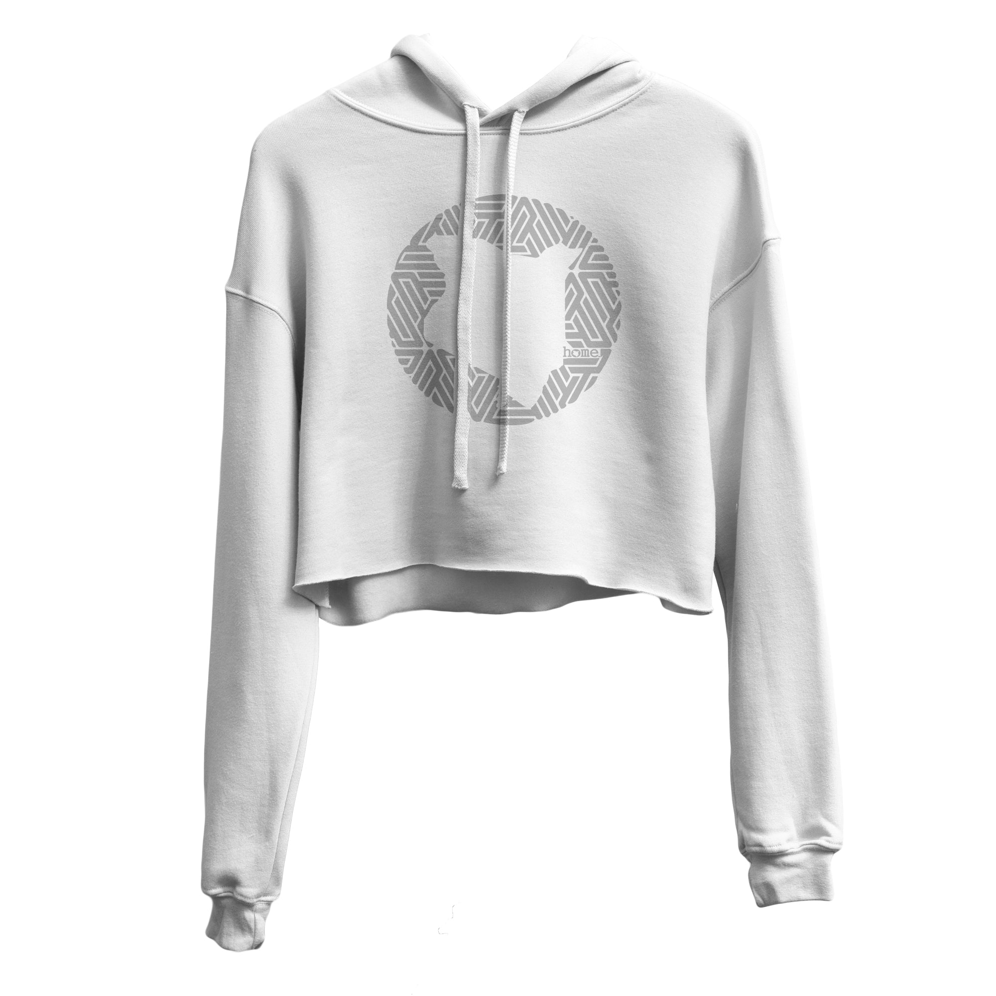 Cropped Hoodie - White (Mid-Heavy Fabric)