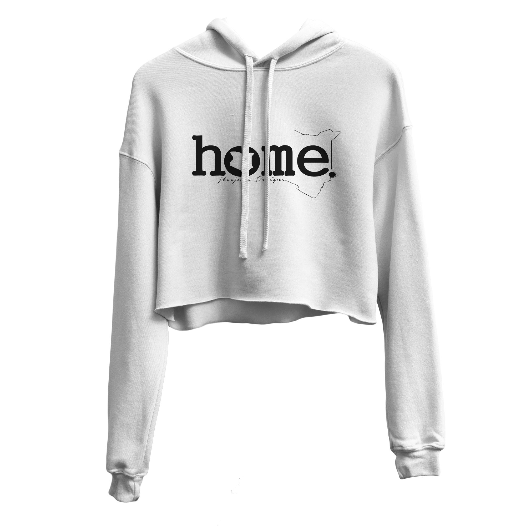 Cropped Hoodie - White (Heavy Fabric)