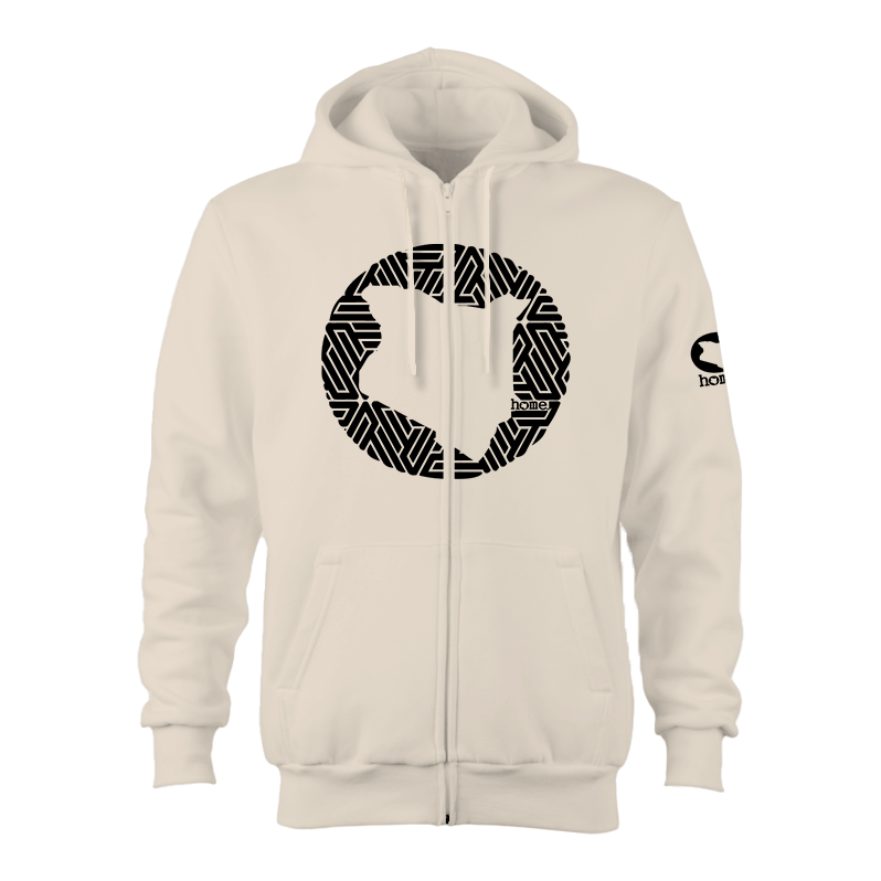 Zip-up Hoodie  - Off-White (Heavy Fabric)