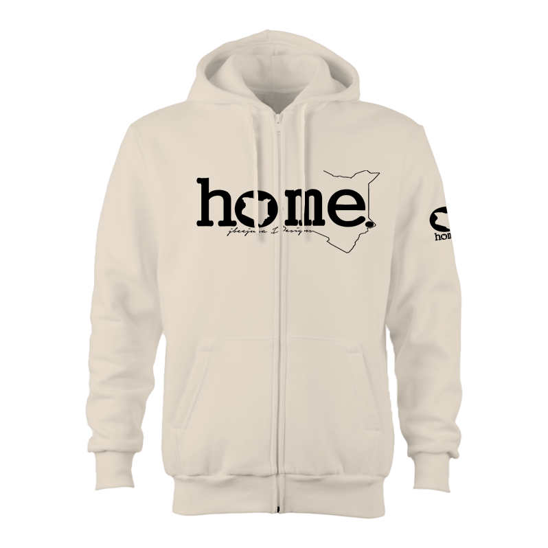 Zip-up Hoodie  - Off-White (Heavy Fabric)
