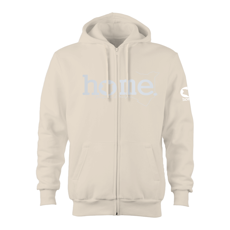 Zip-up Hoodie  - Off-White (Heavy Fabric)